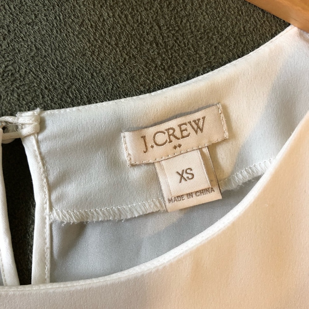 J. Crew- High-Low Style Blouse - Picture 5 of 5